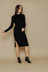 Adele-Rib Knit Maxi Dress